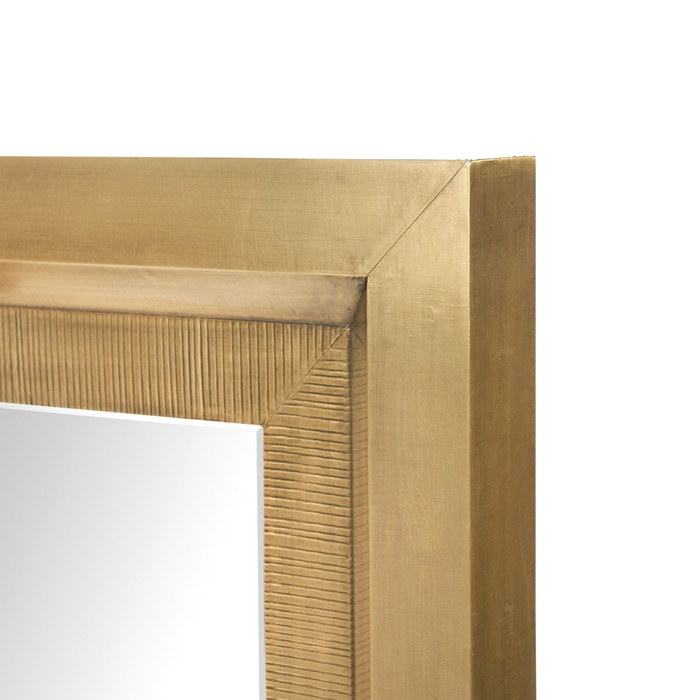 Villa & House – Princeton Mirror, Antique Brass