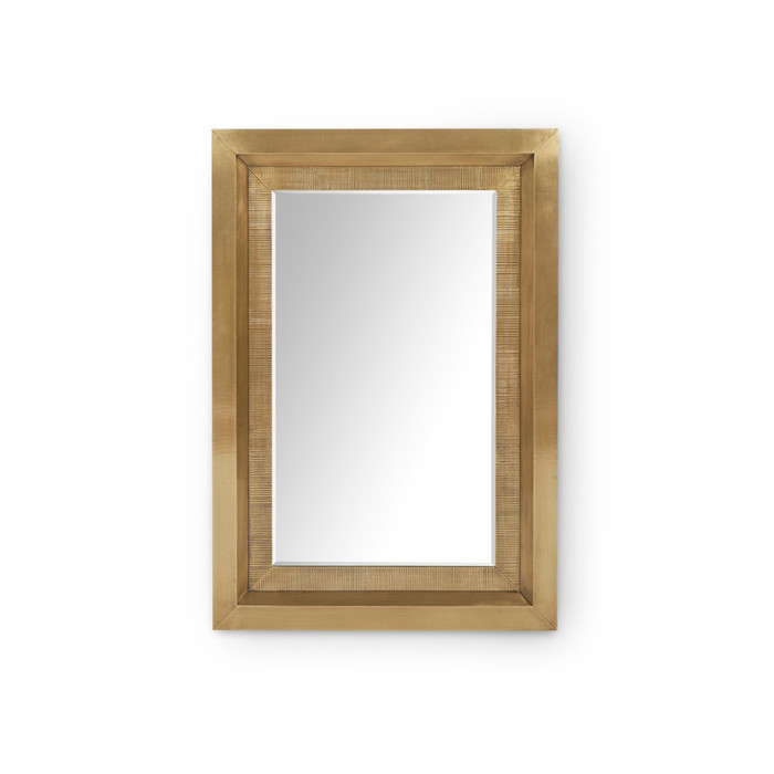 Villa & House - Princeton Mirror, Antique Brass