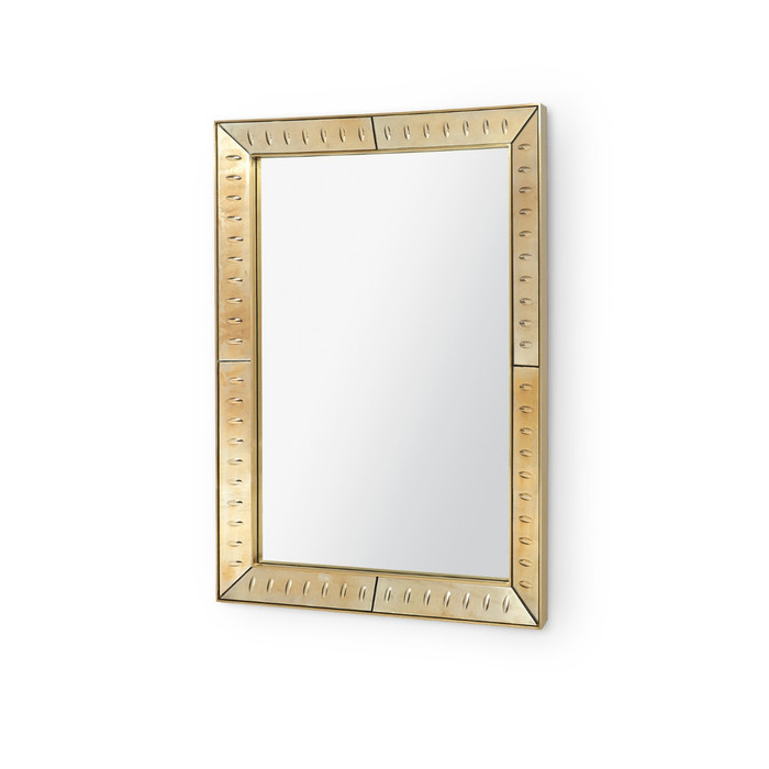 Villa & House – Reese Large Mirror, Antique Champagne
