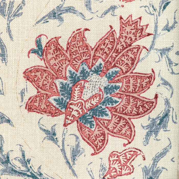 Calico Vine - Blue Red