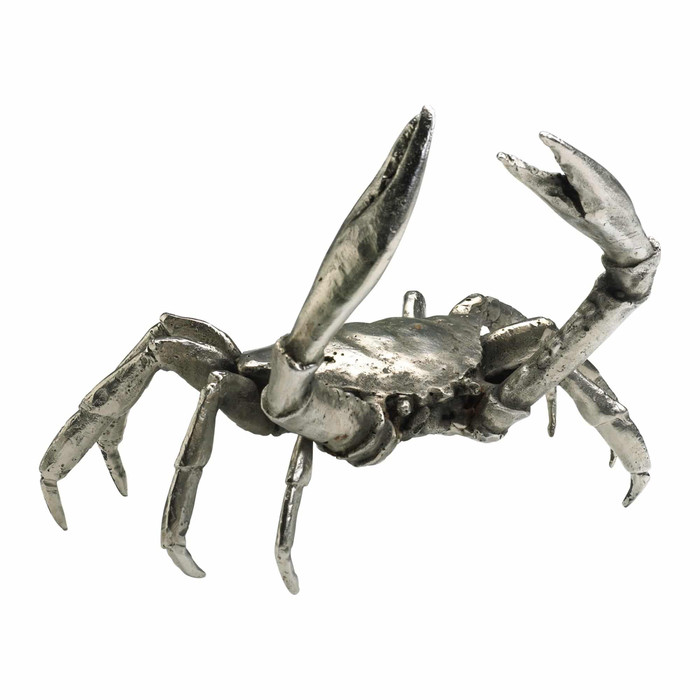 Large Crab in Silver Leaf by Cyan Design