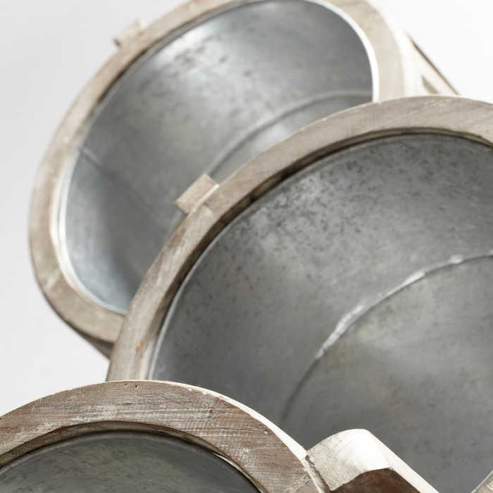 Cascade Screen Planter in Antique White by Cyan Design