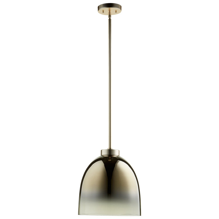Small Parlor Pendant in Satin Gold by Cyan Design