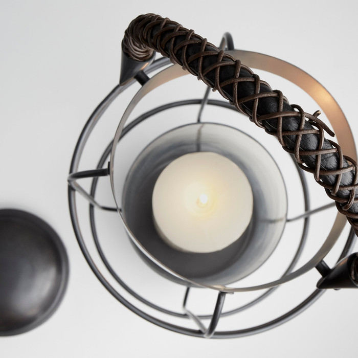 Large Dartmouth Candleholder in Dark Copper by Cyan Design