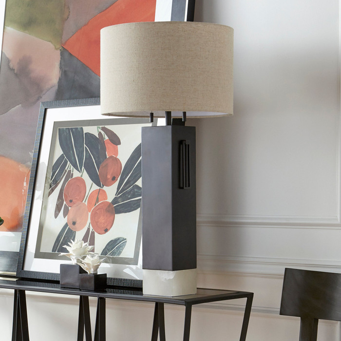 Suffolk Console Table in Graphite by Cyan Design