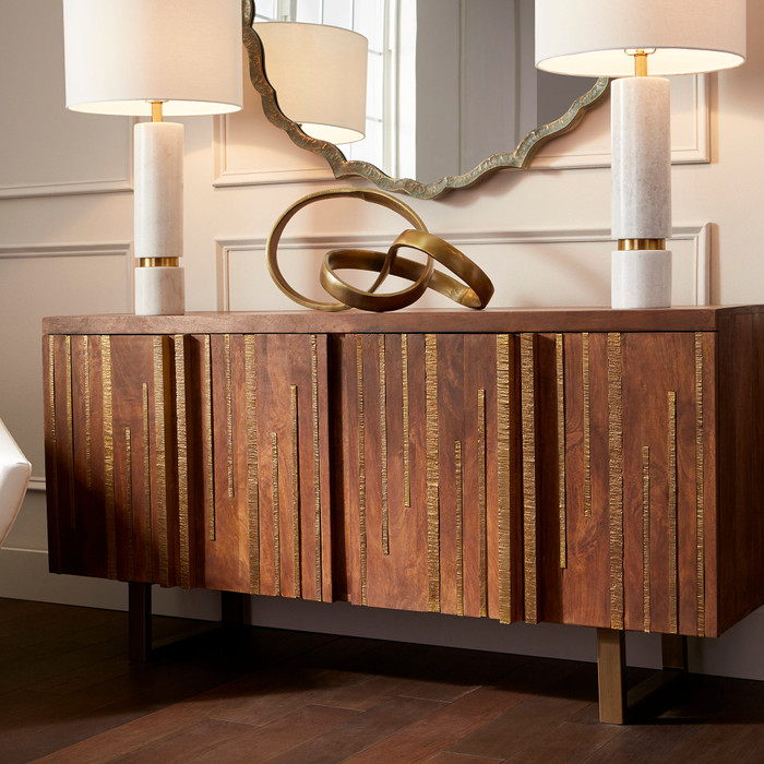 Archer Table Lamp in Brass by Cyan Design