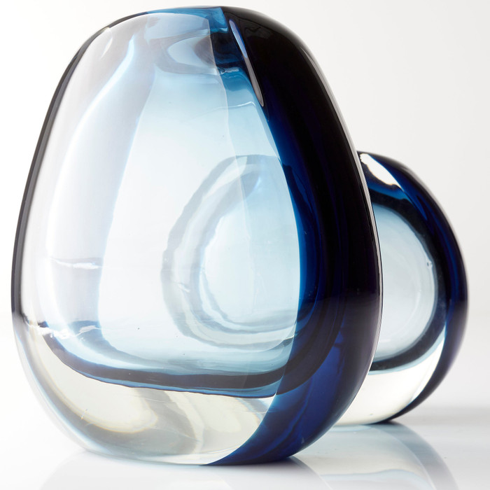 Medium Jacinta Vase in Blue by Cyan Design