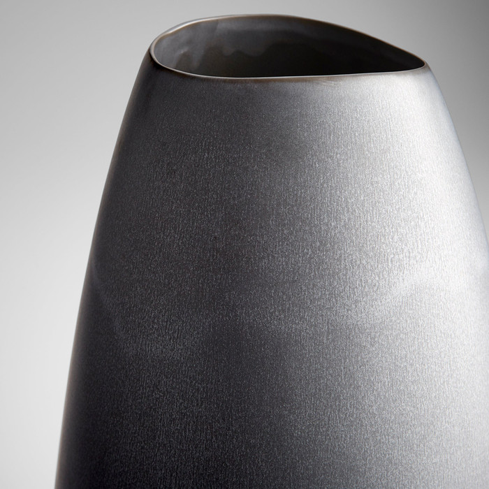 Medium Sharp Slate Vase in Slate by Cyan Design