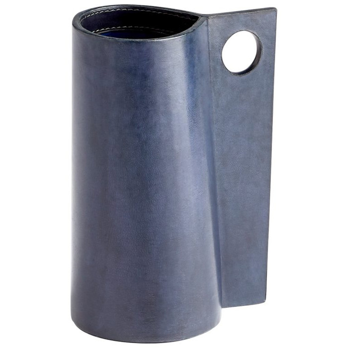 Small Cuppa Vase in Blue by Cyan Design