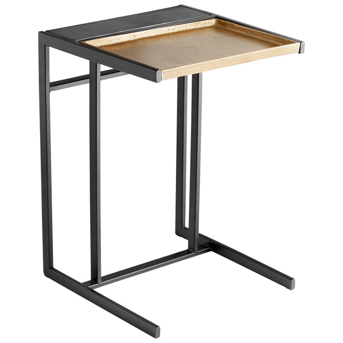 Tintas Table in Bronze And Brass by Cyan Design