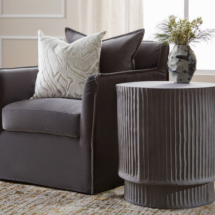 Sovente Chair in Grey by Cyan Design