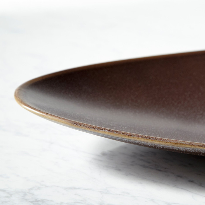 Medium Capri Bowl in Olive Glaze by Cyan Design