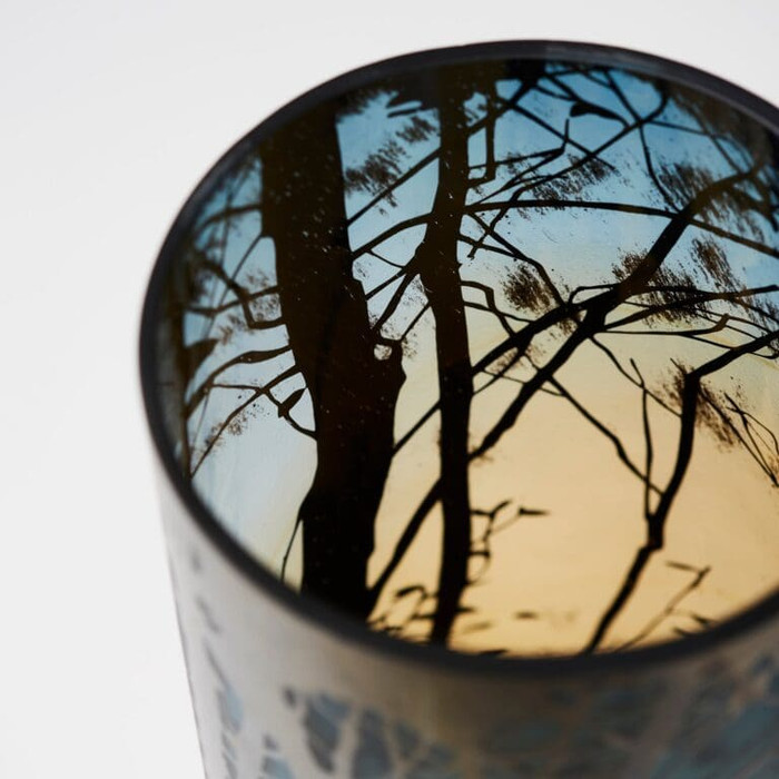 Large Miombo Vase in Green And Blue by Cyan Design