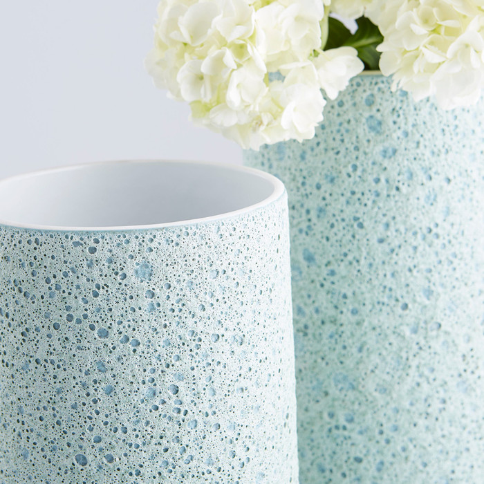 Medium Fiji Vase in Green by Cyan Design