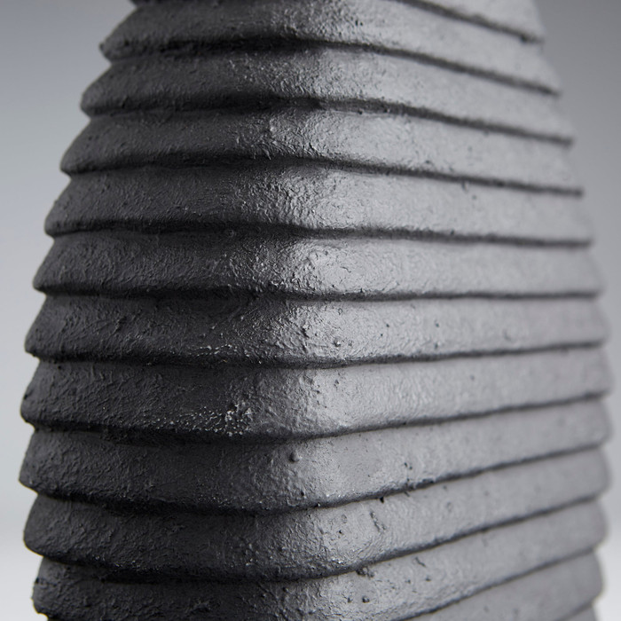 Small Moonstone Vase Designed by J Kent Martin in Gray by Cyan Design