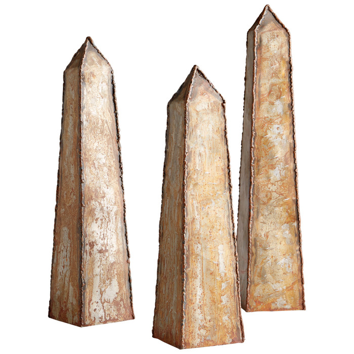 Peaky Sculptures Designed by J Kent Martin in Rustic by Cyan Design