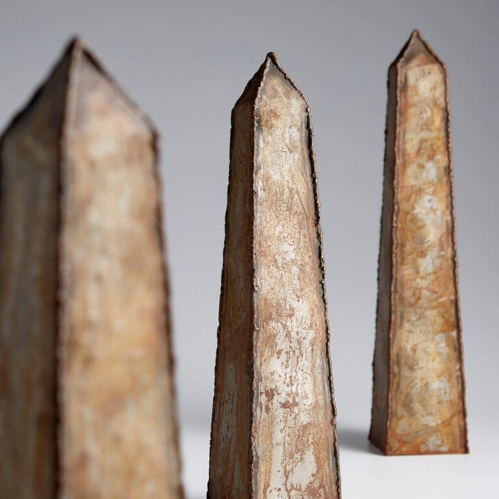 Peaky Sculptures Designed by J Kent Martin in Rustic by Cyan Design