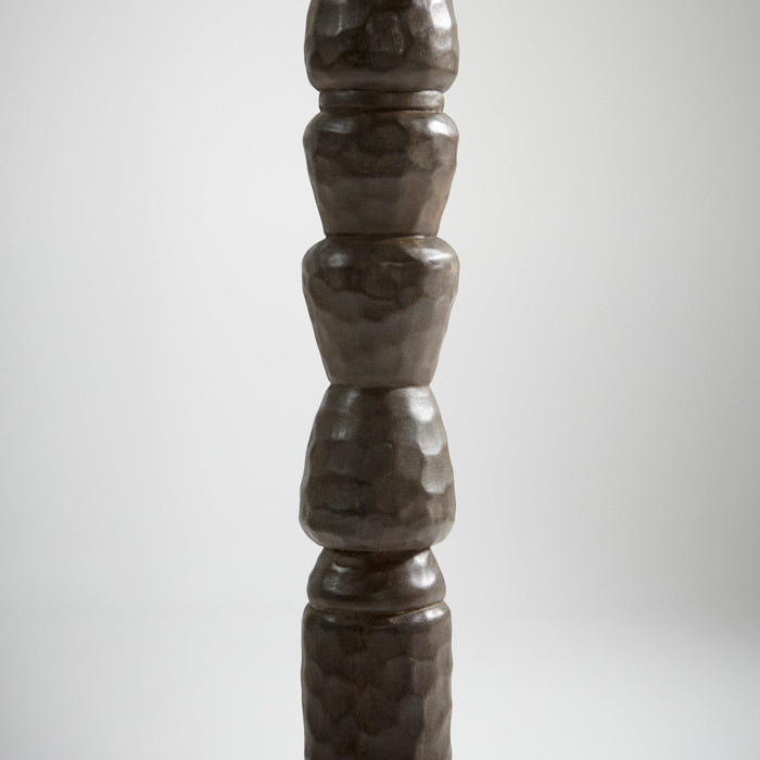Medium Kinsey Totem Sculpture Designed by J Kent Martin in Black by Cyan Design