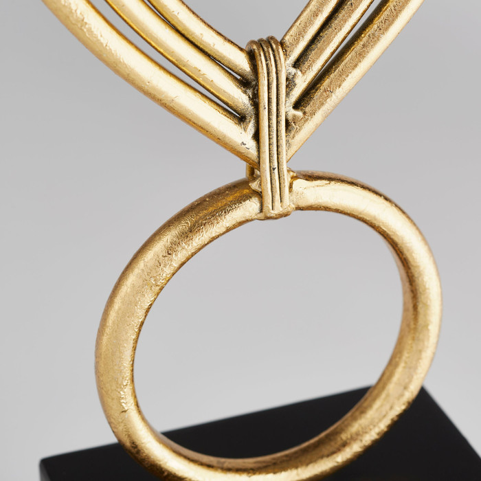 Nova Sculpture in Gold And Black by Cyan Design