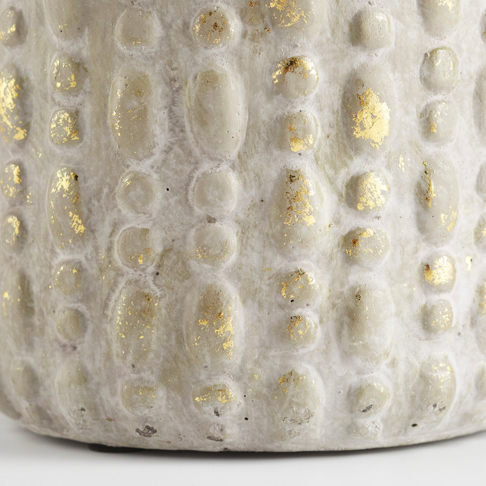 Small Homage Planter in Ash Gray by Cyan Design