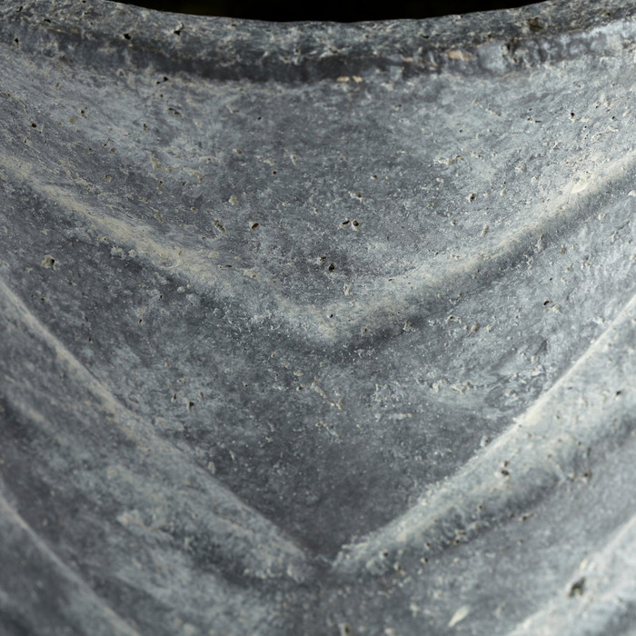 Small Bullard Planter in Pewter Gray by Cyan Design