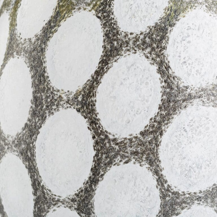 Large Brunson Vase in Brown And White by Cyan Design