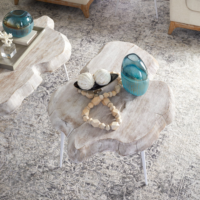 Small Cape Caspian Vase in Blue by Cyan Design