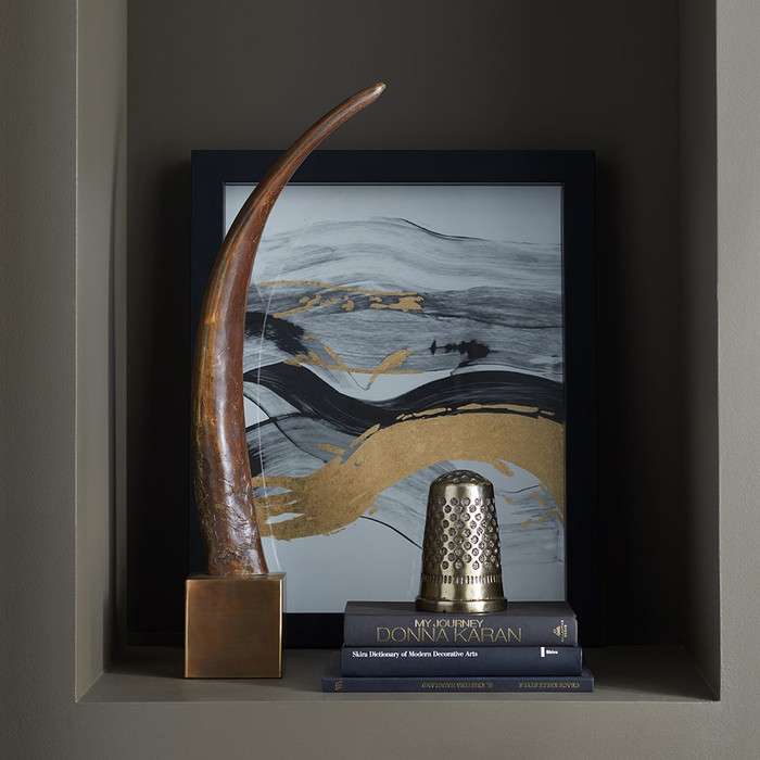 Eastern Claw Sculpture in Brown And Bronze by Cyan Design