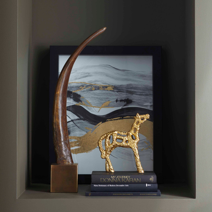 Eastern Claw Sculpture in Brown And Bronze by Cyan Design