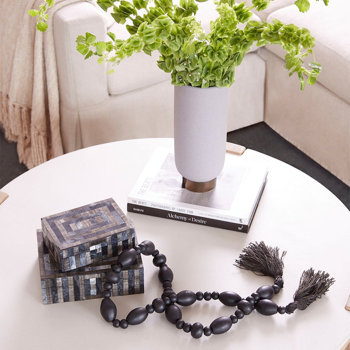 Large Clayton Vase in Grey by Cyan Design