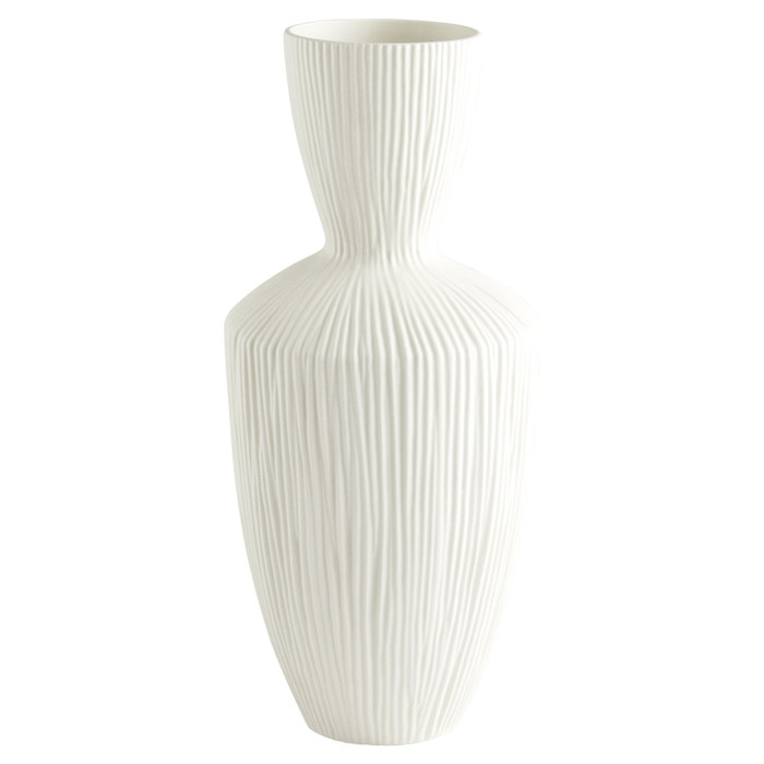 Cyan Design - Bravo Vase | White – Large
