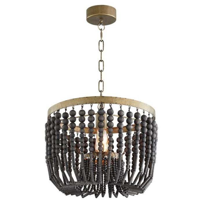 Estrella II Pendant Short in Black by Cyan Design
