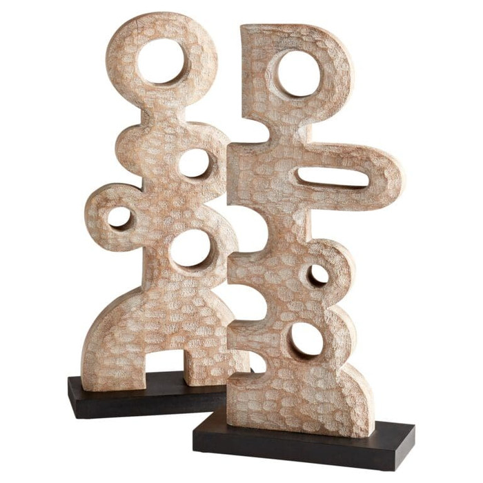 Zulu Sculpture #1 in Weathered Grey by Cyan Design