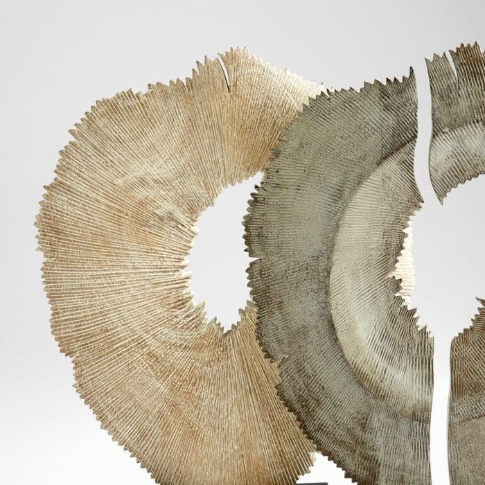 Bombay Sculpture in Whitewash by Cyan Design