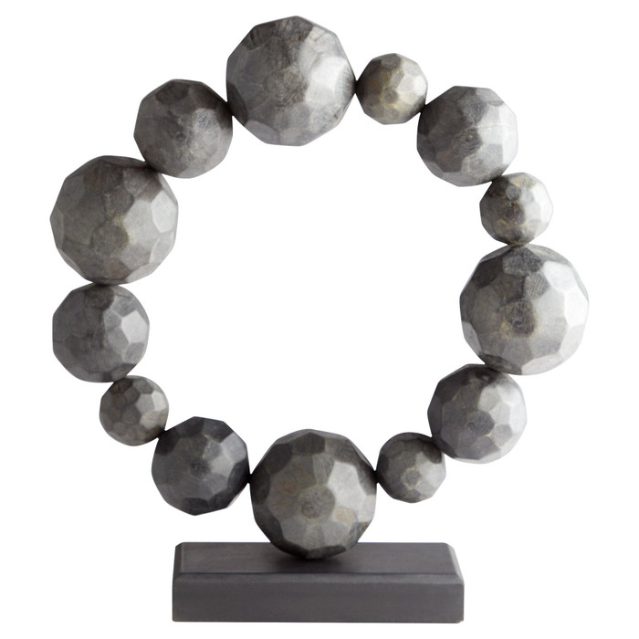 Garnet Sculpture in Black by Cyan Design