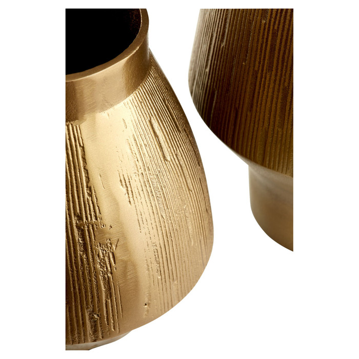 Aria Vase in Gold by Cyan Design