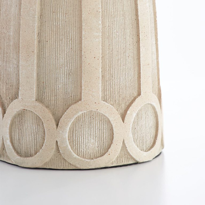 Camden Table Lamp Designed by J Kent Martin in Beige by Cyan Design