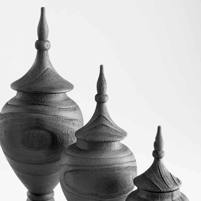 Large Heritage Container in Black by Cyan Design