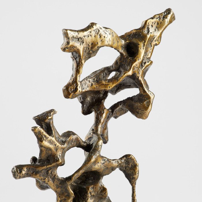 Tumultus Sculpture in Bronze by Cyan Design