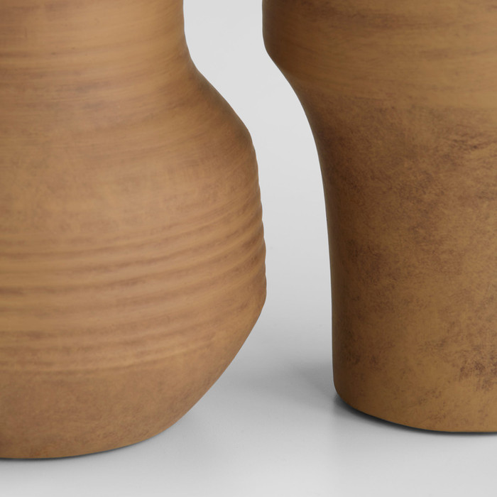 Small Amphora Vase in Unglazed Brown by Cyan Design