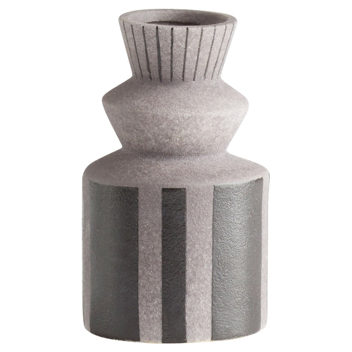 Small Erebus Vase in Grey by Cyan Design