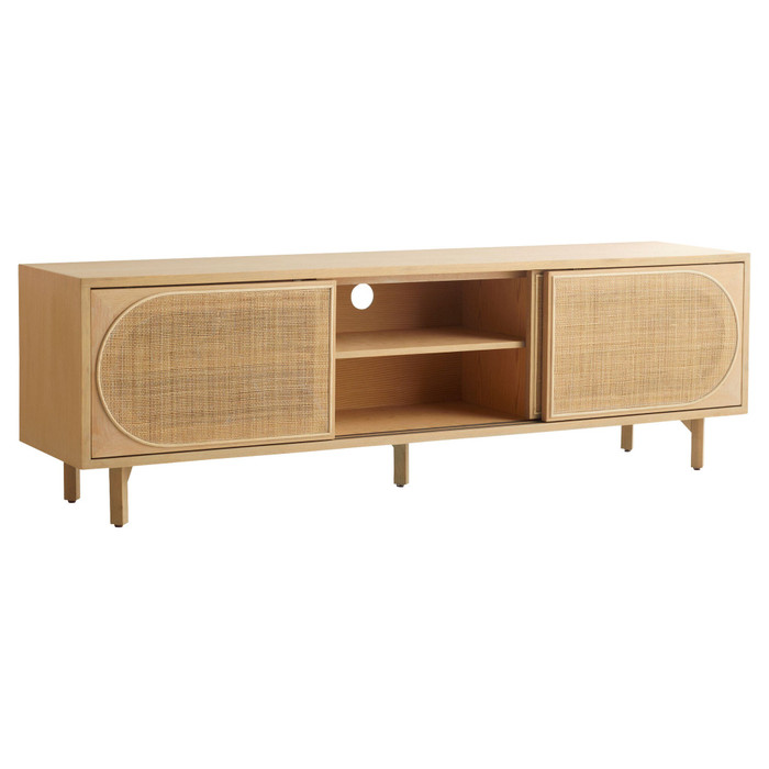 Lamu Media Console in Oak by Cyan Design