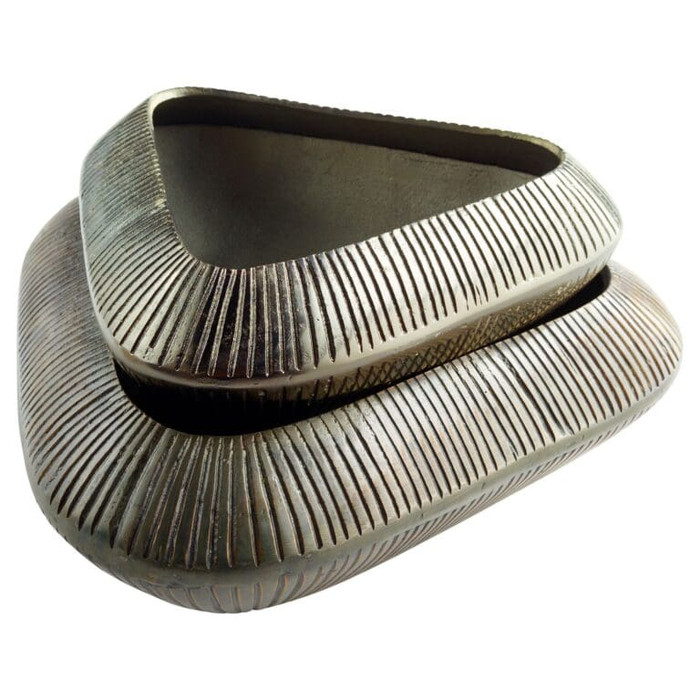 Large Prism Bowl Designed by J Kent Martin in Bronze by Cyan Design