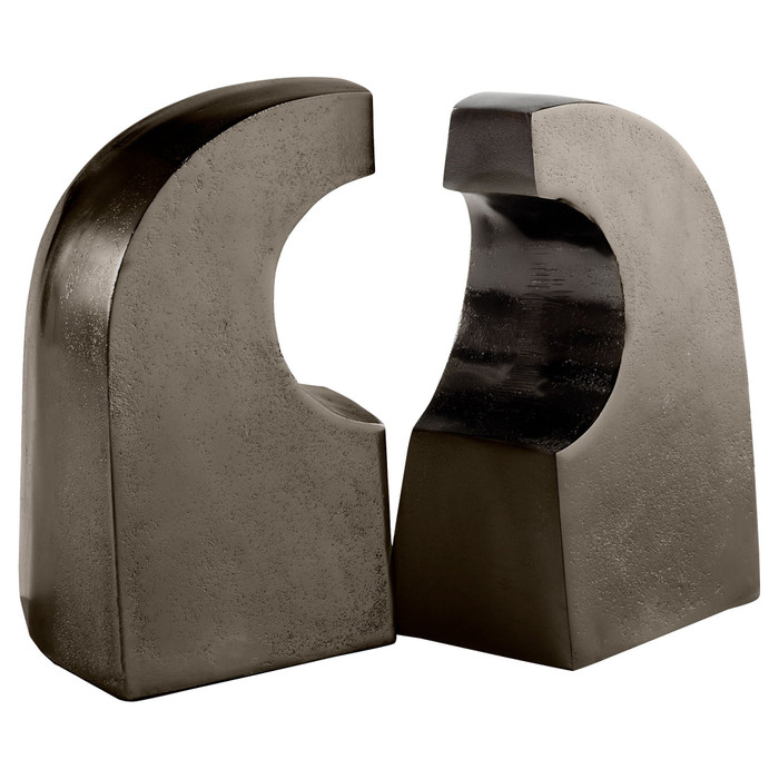 Apostrophe Bookends in Bronze by Cyan Design