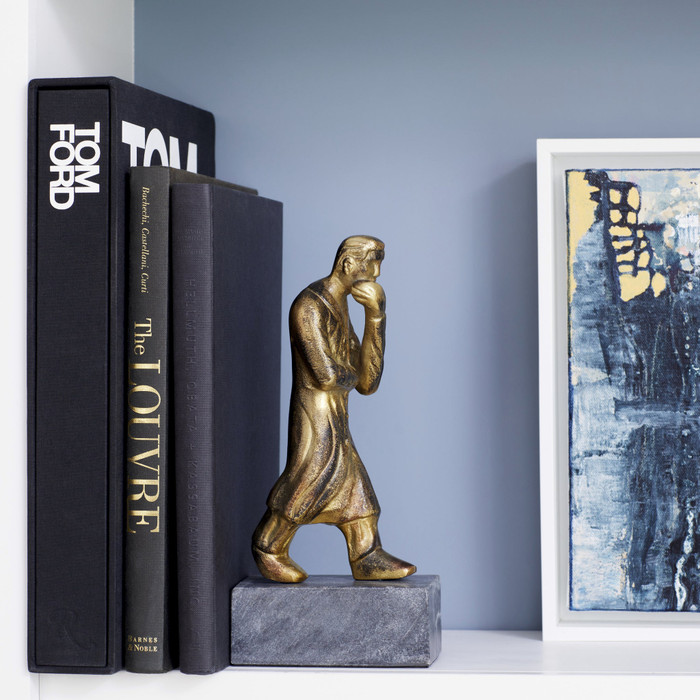 Epicurus Sculpture in Aged Brass by Cyan Design