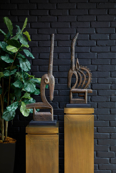 Large Anatolia Pedestal in Antique by Cyan Design