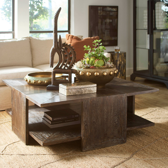 Small Triton Rectangle Box in Pearl by Cyan Design