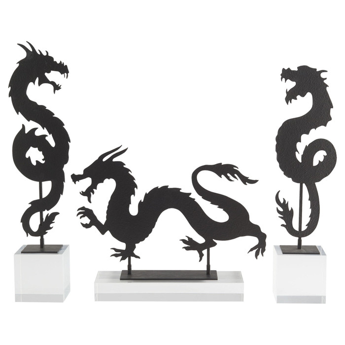 Short Shenron Dragon in Black by Cyan Design