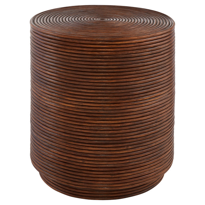 Papeete Side Table Designed by J Kent Martin in Brown by Cyan Design