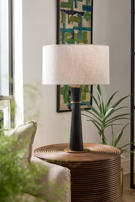 Papeete Side Table Designed by J Kent Martin in Brown by Cyan Design